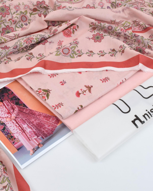 3 PC Digital Printed Premium Quality Lawn