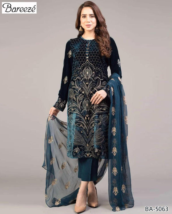 Bareeze 3 Piece Unstitched Lawn