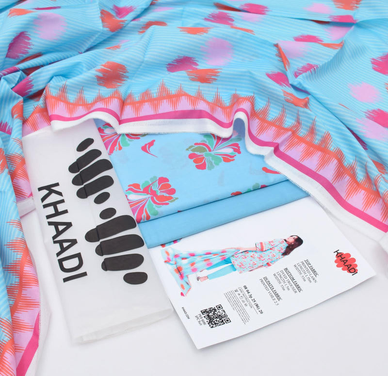 3 PC Digital Printed Premium Quality Lawn