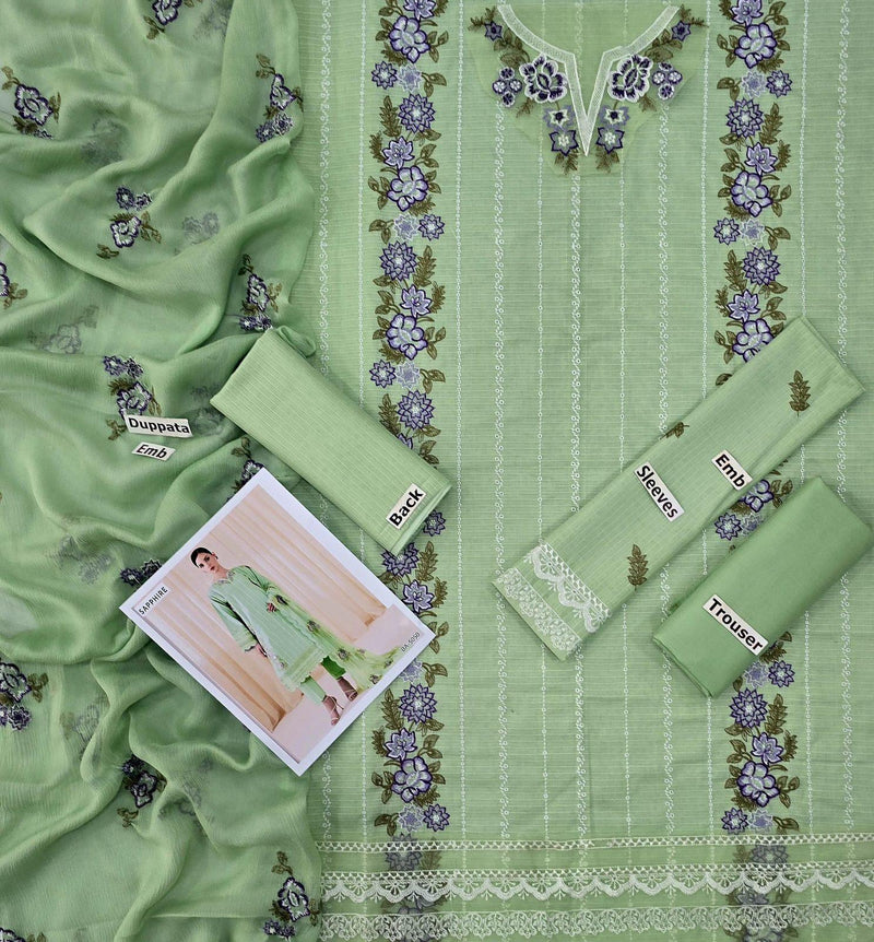 3 PC Sapphire BANADORA LAWN Collection