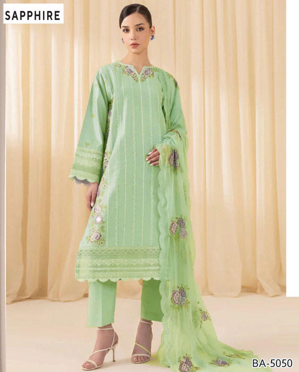 3 PC Sapphire BANADORA LAWN Collection